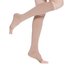 Meia de Compressão 20-30 mmHg em Nylon – Multifuncional para Trabalho e Esporte