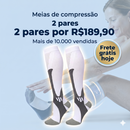 Meia de Compressão 20-30 mmHg Graduada - Masculina e Feminina