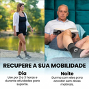 Tornozeleira Esportiva com Faixas de Fixação - Azul - imagem 4
