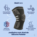 Joelheira Esportiva 5D com Anel de Silicone - imagem 7